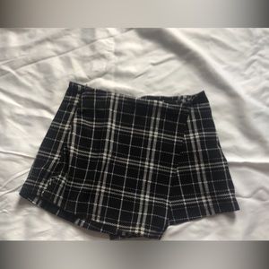 Shein plaid skort